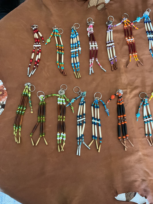 Native Bone Keychains